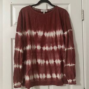 Knox Rose Tie Dye Sweater- Large